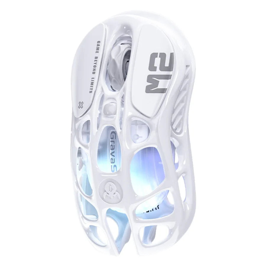 GravaStar Mercury M2 Wireless Gaming Mouse - Opaline White