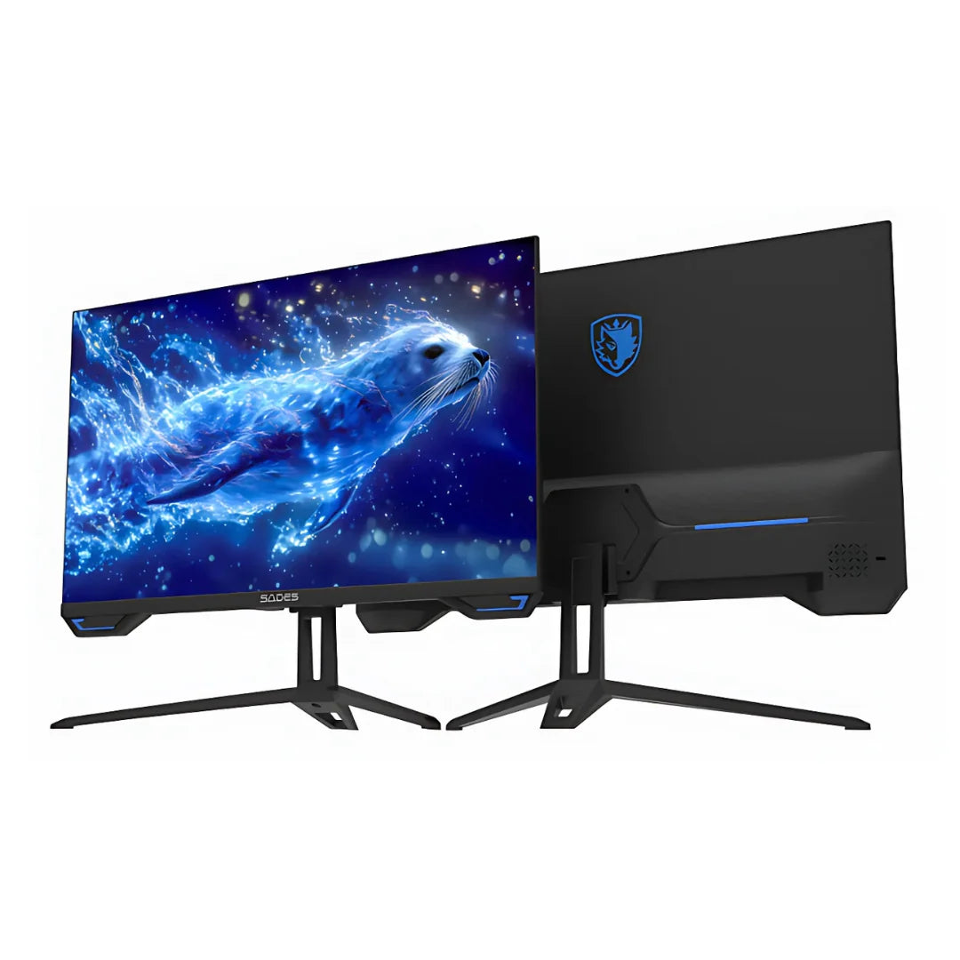SADES SL-Sealion-27 PLUS SA-F05F27B 27" FHD, 180Hz, HDMI 2.1 Flat IPS Gaming Monitor - Black