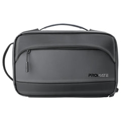 Promate Versatile Tech Essential Organizer Pouch Bag with Multiple Pockets ,Built-in Finger Print Lock