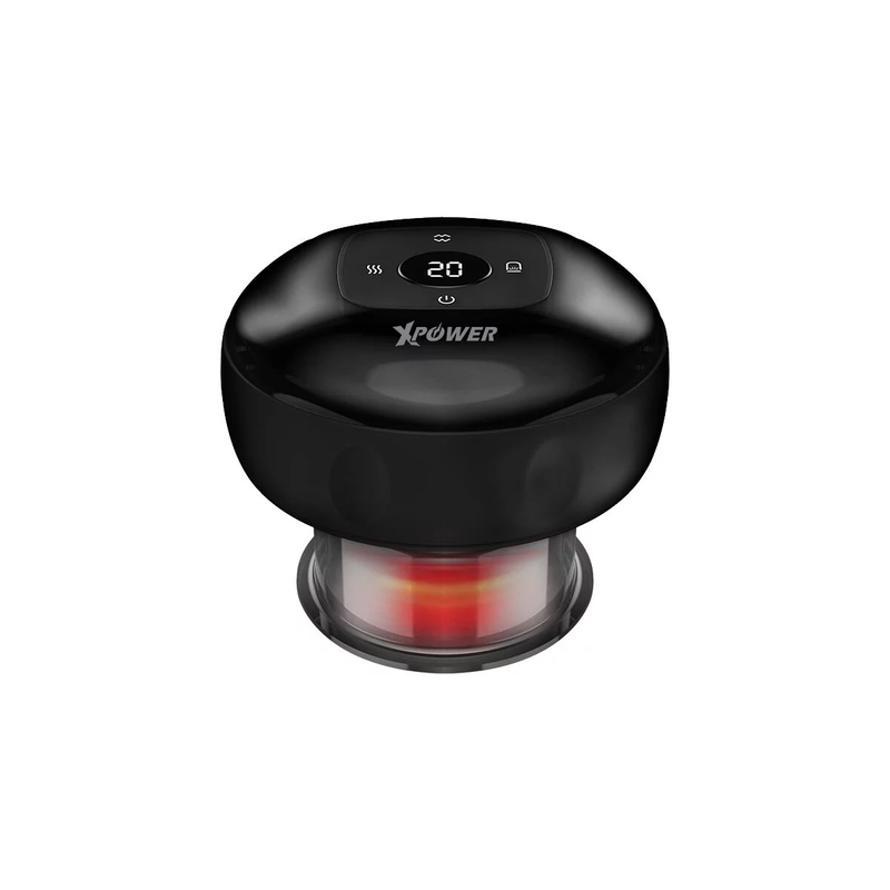 XPower CP1 3 In1 Therapy Cupping Massager - Black