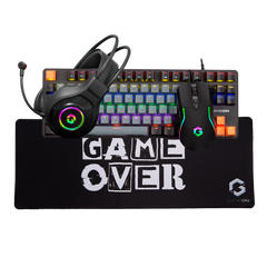 GAMEON VIPER XI All-In-One Gaming Bundle (Mechanical Keyboard, Headset, Mouse & Mousepad)