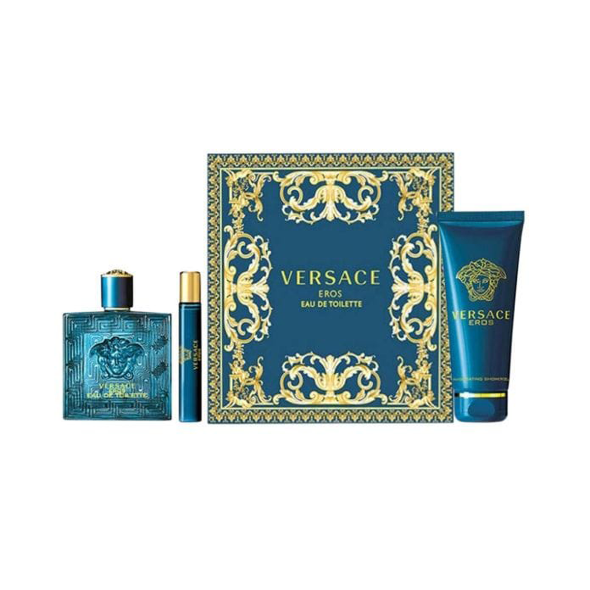 VERSACE EROS EDT 100 ML/G 3 PC SET