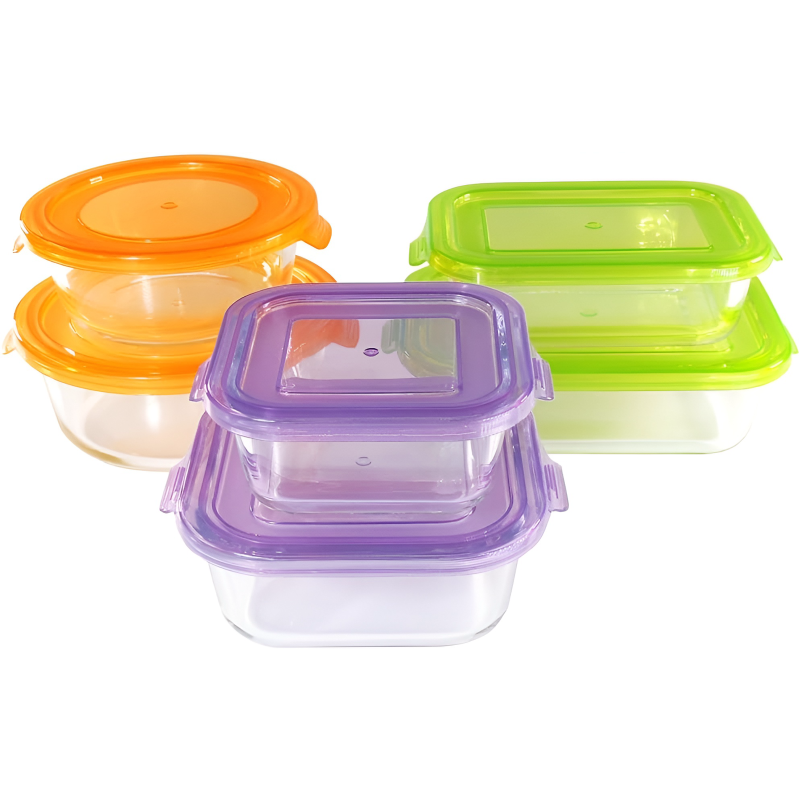 Westinghouse, 6-Piece Glass Container Set with Lids