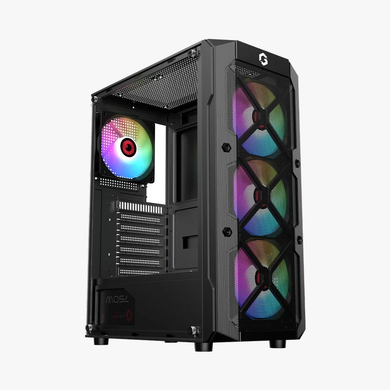 GAMEON GO-TRIDENTIV Gaming Case-Black