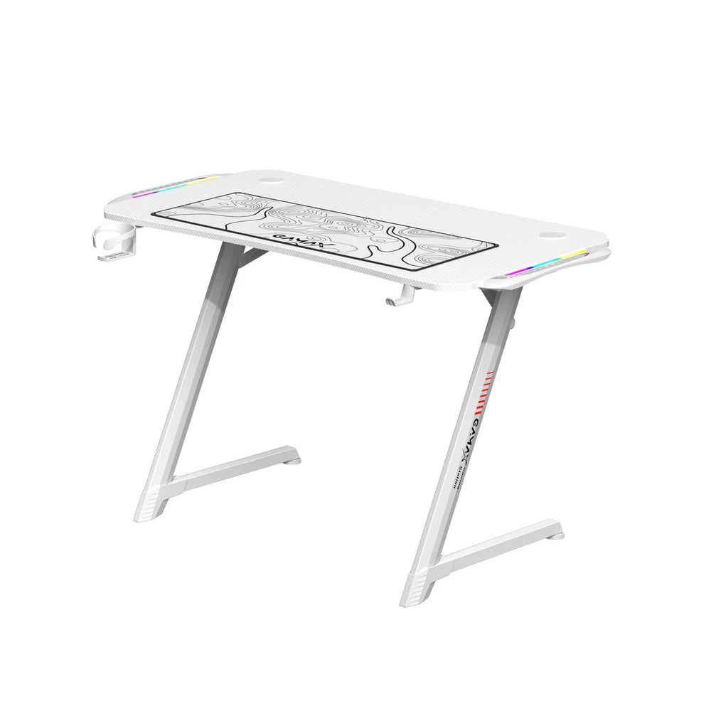 Gamax Z5-1160 Carbon Fiber Gaming Table 110*60*75cm with RGB Light & MousePad