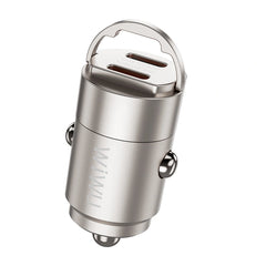 Wiwu Nano 30W Dual C Fast Car Charger Wi-QC029