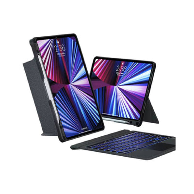 WIWU Mag Touch ipad Keyboard Case 2024 Air13"/Pro 12.9" (2018~2022) (Arabic+English) Black