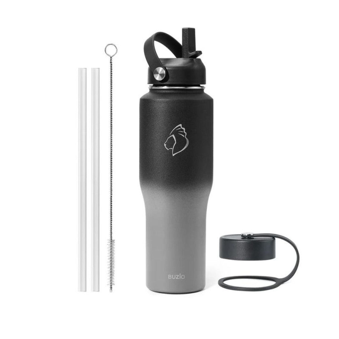 Buzio Trophy Series Water Bottle for Car 1.2L - Shadow