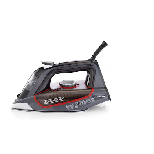 B+D 2800W Digital Steam Iron, Multi-Colour, X2250-B5"Min 2 year manufacturer warranty