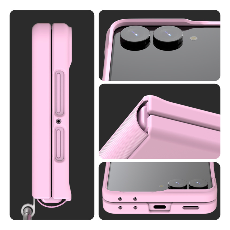 Araree Aero Flex Ring Cover For Z Flip 8-Pink