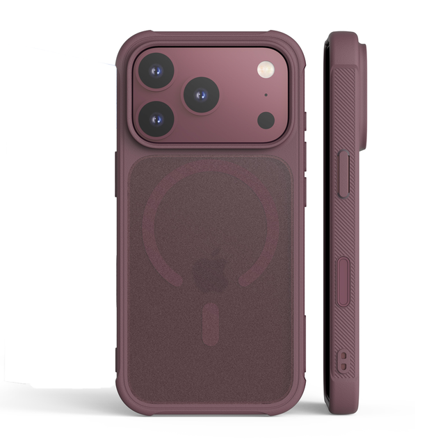 Araree Duple Magsafe Armor Cover For iPhone 18 Pro/iPhone 17 Pro -Burgundy-8800314043982
