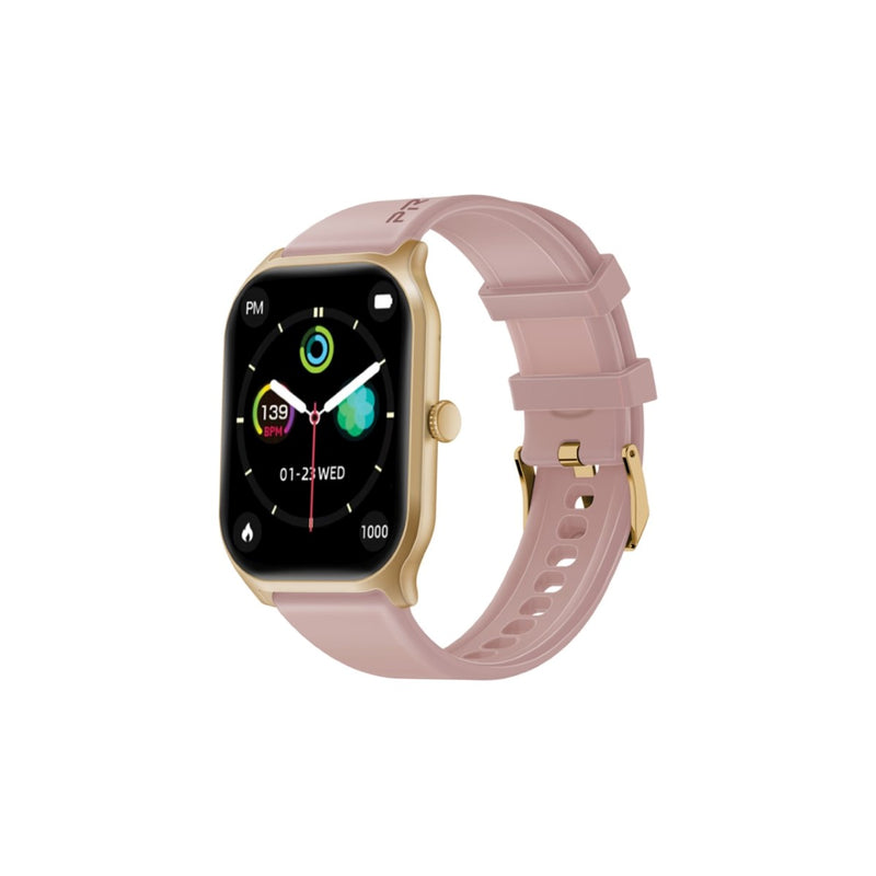 Promate - Xwatch-B2_x000D_2-Inch ActivLife™ SmartWatch with BT Calling ,Gold