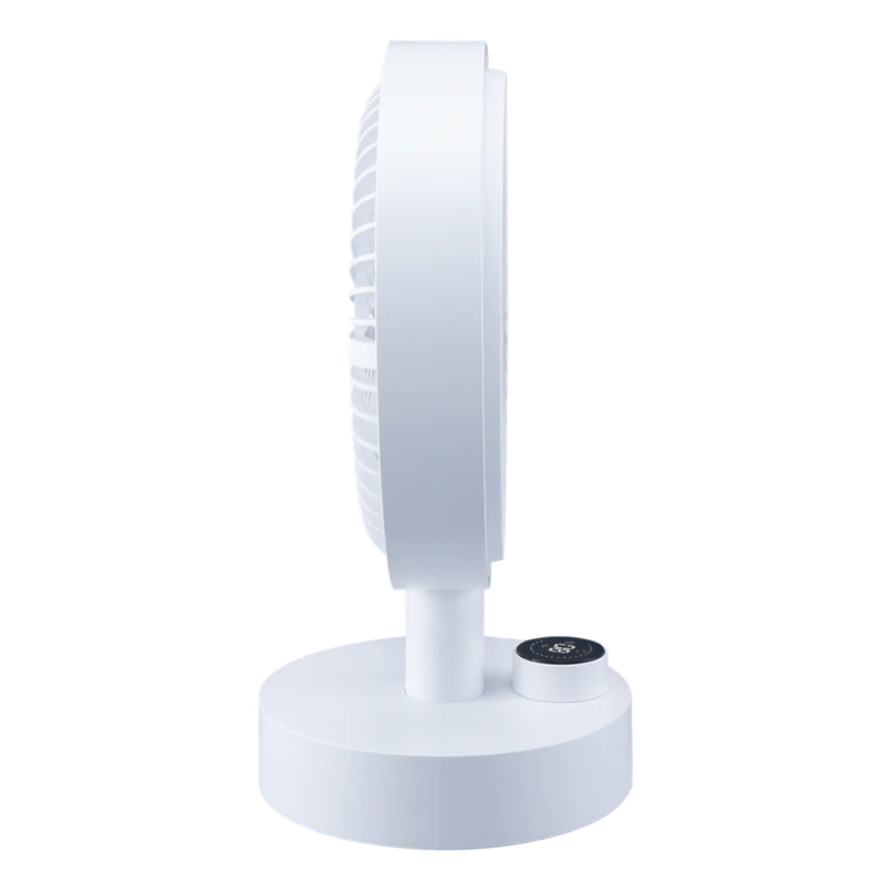 XPower F24 Multi Functional Swing Digital Display Wireless Desk Fan - White