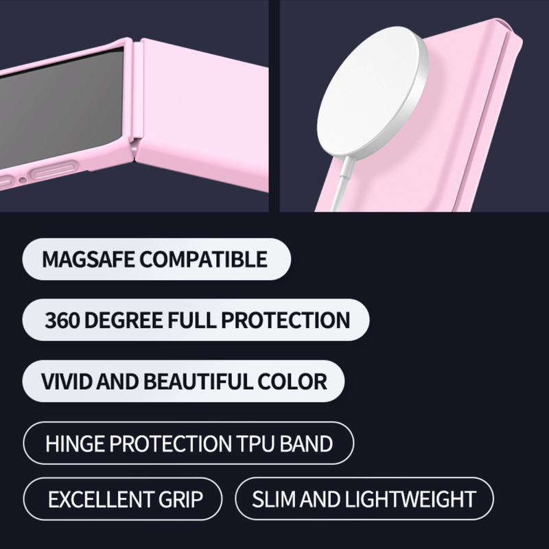 Araree Aero Flex Magsafe Cover For Z Flip 8-Pink