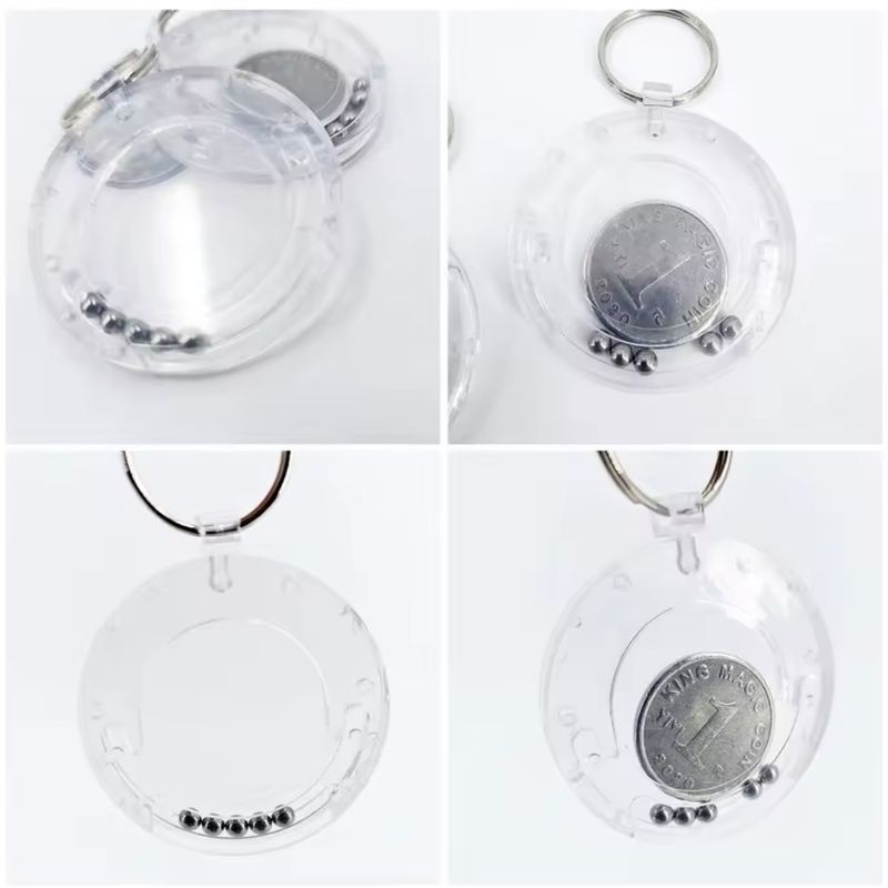 Coin Escape Puzzle Keychain