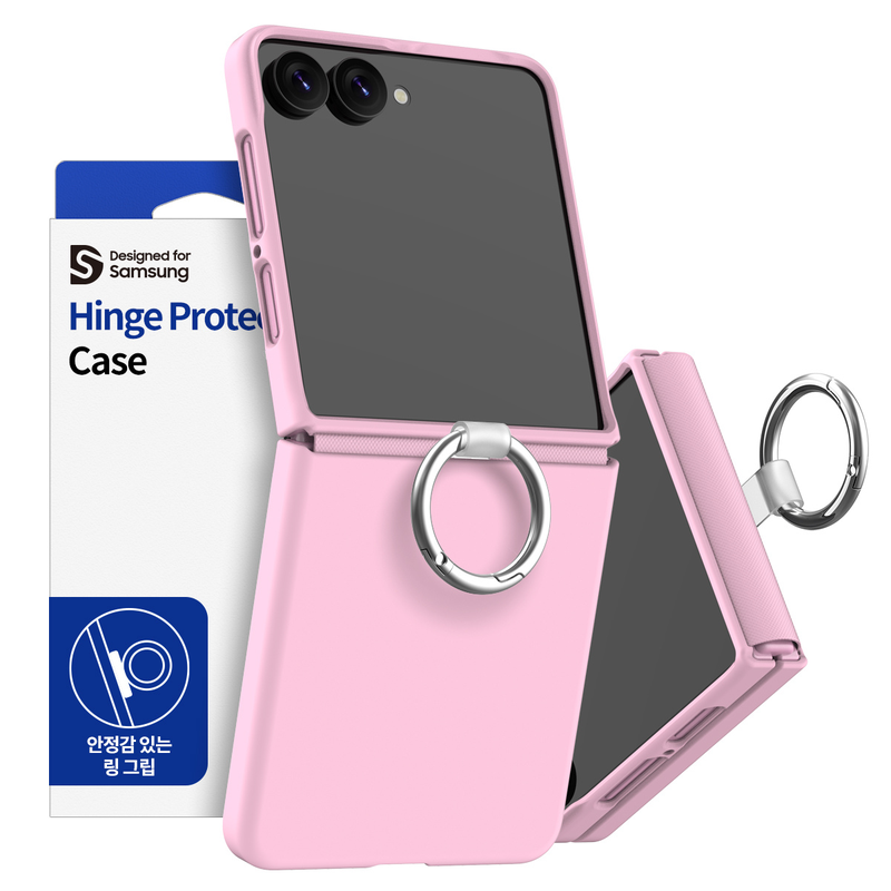 Araree Aero Flex Ring Cover For Z Flip 8-Pink