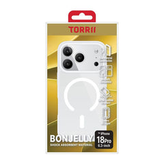 Torrii BonJelly (MagSafe Compatible) Cover For iPhone 18 Pro (6.3”) - Clear