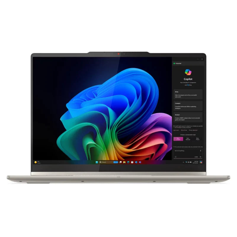 Lenovo Yoga 7 2-in-1 14AKP10 AMD Ryzen AI 7 350,8C/Copilot+PC/شاشة لمس متعددة 14 بوصة WUXGA OLED/16 جيجابايت LPDDR5-6400 Ram/1 تيرابايت M.2 SSD/رسوميات AMD Radeon 860M/ويندوز 11 هوم/إضاءة خلفية، إنجليزي-عربي/لون صدف البحر/ضمان سنتين + قلم