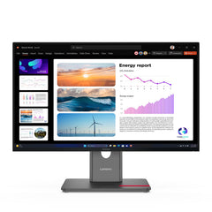 Lenovo ThinkVision P24Q-40 - 23.8" QHD IPS / 4ms / Up to 120Hz / USB / HDMI 2.1 / DisplayPort 1.4 - Monitor