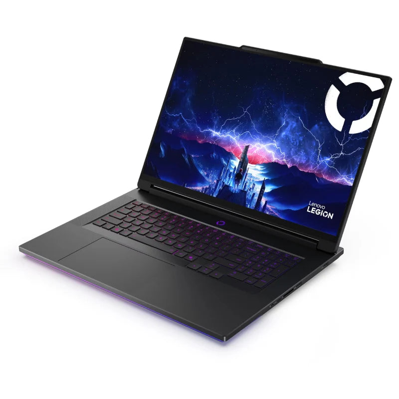 Lenovo Legion Pro 9 18IAX10H Intel Core Ultra 9 275HX,24C / 18 بوصة WQUXGA IPS / 2x32 جيجابايت SODIMM DDR5-5200Ram / 2x2 تيرابايت M.2 2280 SSD/NVIDIA RTX5090 24 جيجابايت GDDR7 1824 AI TOPS/ويندوز 11 هوم/إضاءة خلفية،عربي/أسود/ضمان سنتين