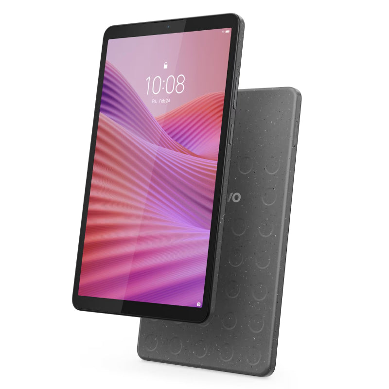 Lenovo Tab One - 8.7" HD (1340x800) IPS Touch / MediaTek Helio G85 / 4GB / 128GB / Arm Mali-G52 MC2 GPU / 4G LTE / Clear Case / 1YW / Luna Grey