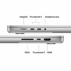 Apple MacBook Pro - 16.2" Standard Glass / M5 Pro / 18-Core CPU / 20-Core GPU / 24GB RAM / 1TB SSD / Arb/Eng / Silver / 1YW