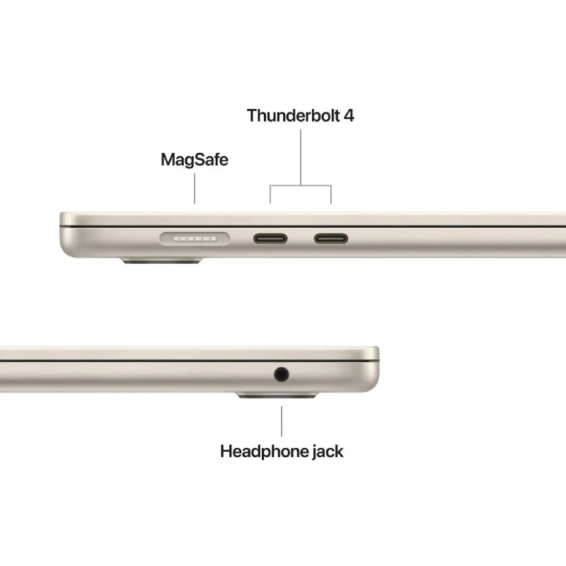 Apple MacBook Air - 15”/M5 / 10-core CPU / 10-core GPU / 16GB / 512GB SSD - Starlight / 1YW