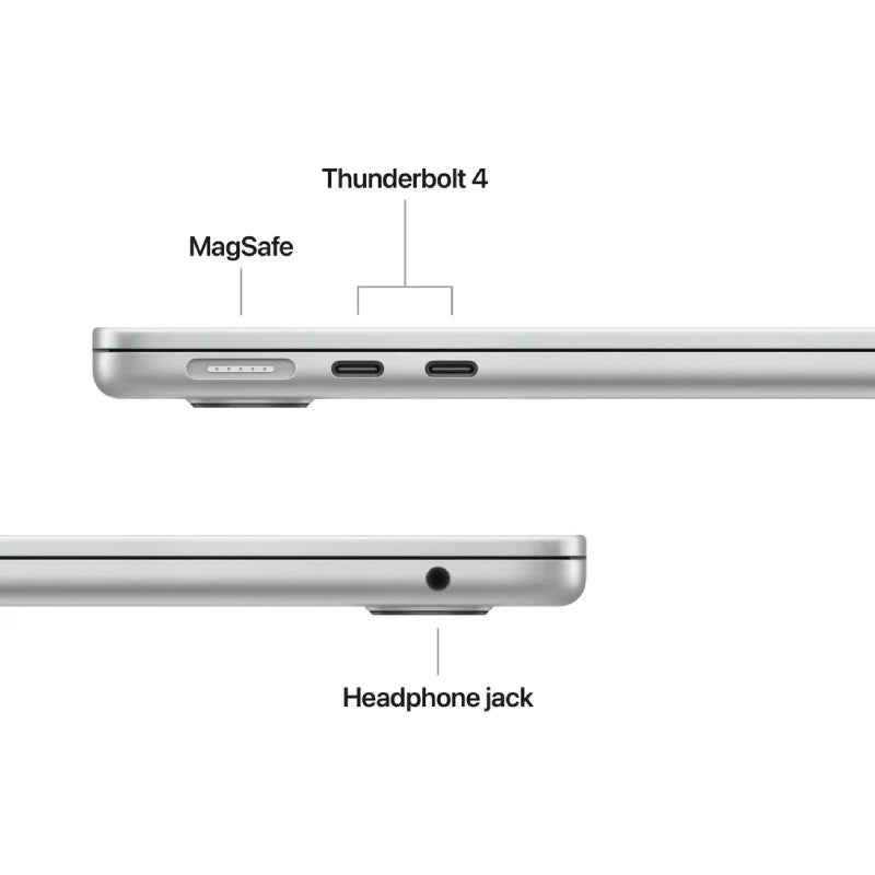 Apple MacBook Air - 13.6" / M5 / 10-Core CPU / 8-Core GPU / 16GB RAM / 512GB SSD / Arb/Eng / Silver / 1YW