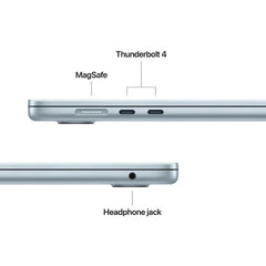 Apple MacBook Air -15”/ M5 / 10-core CPU / 10-core GPU / 16GB / 512GB SSD - Sky Blue / 1YW