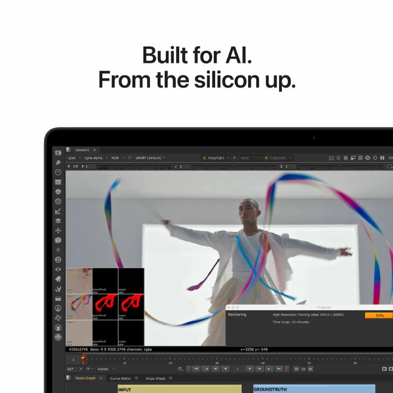 Apple MacBook Pro 16.2" M5 MAX 18-Core CPU 40-Core GPU 16-Core Neural Engine 64GB RAM 2TB SSD Arabic Keyboard - Silver