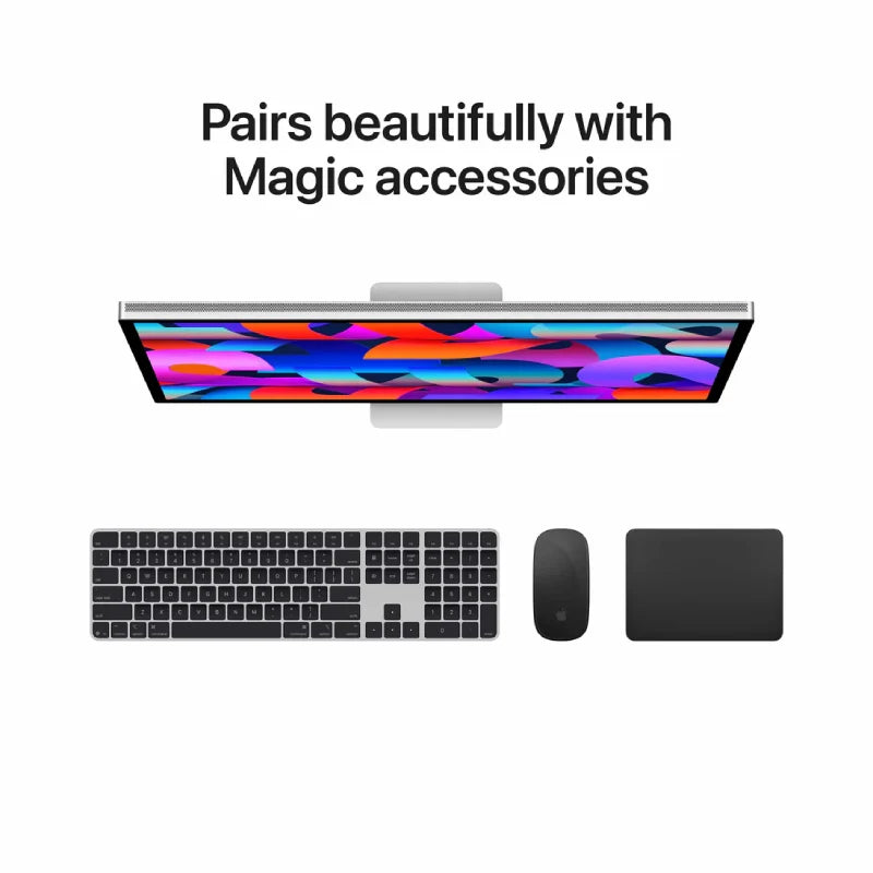 Apple Studio Display 27"-5K Standard Glass Tilt-Adjustable Stand (2026 Model) Thunderbolt 5 - 1YW