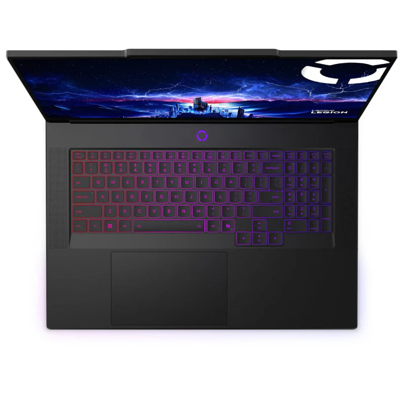 Lenovo Legion Pro 9 18IAX10H Intel Core Ultra 9 275HX,24C / 18 بوصة WQUXGA IPS / 2x32 جيجابايت SODIMM DDR5-5200Ram / 2x2 تيرابايت M.2 2280 SSD/NVIDIA RTX5090 24 جيجابايت GDDR7 1824 AI TOPS/ويندوز 11 هوم/إضاءة خلفية،عربي/أسود/ضمان سنتين