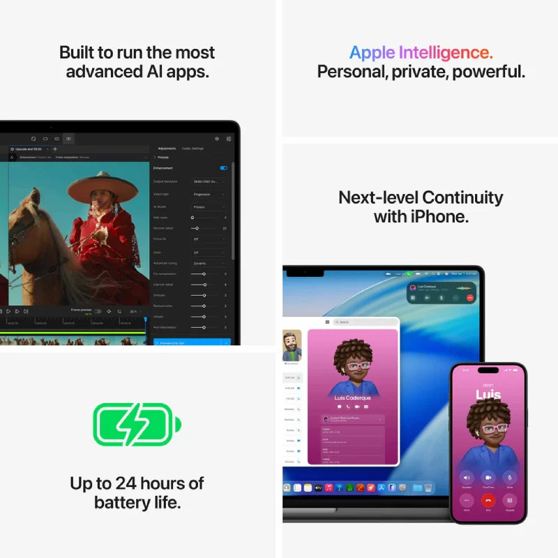 Apple MacBook Pro - 16.2”/ M5 Pro / 18-core CPU / 20-core GPU / 24GB / 1TB SSD /Arabic Keyboard - Space Black / 1YW