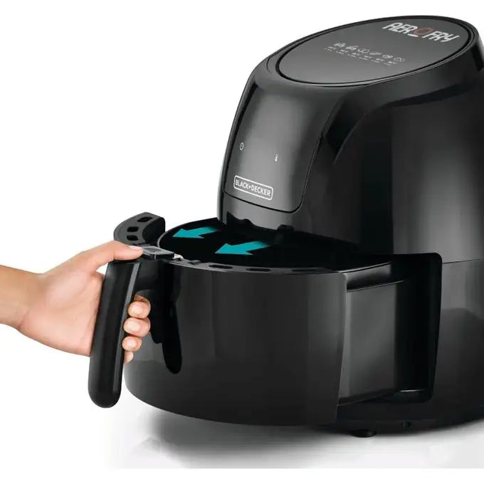 Black & Decker XL Digital Air Fryer, 1800W, 5.6L/1.5Kg, 7 Presets, Crispy and Healthy Cooking