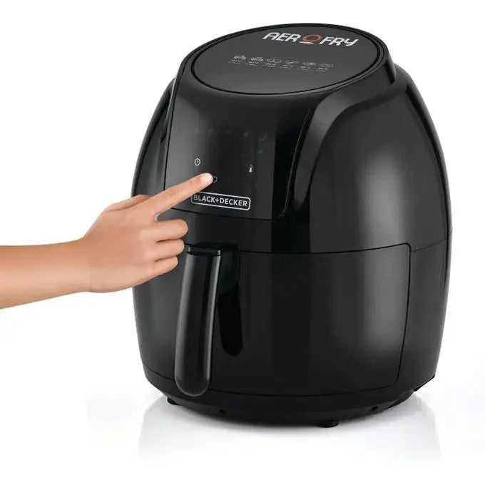 Black & Decker XL Digital Air Fryer, 1800W, 5.6L/1.5Kg, 7 Presets, Crispy and Healthy Cooking
