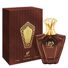 Afnan Mens Turathi Brown EDP Spray 3.0 oz