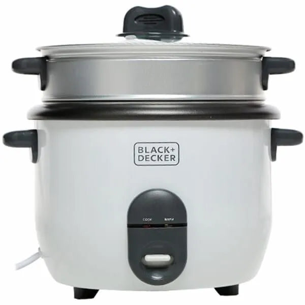 Black & Decker 1.8 Ltr. Rice Cooker with Glass Lid  - RC1850-B5