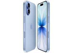 Apple  iPhone 17 256GB Mist Blue +Promate 25W Dual Port PD Wall Charger with 60W USB-C Cable, Quick Charge 3.0 Port, and 1.2m Transparent 60W Cable