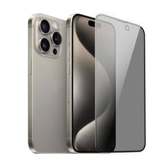 WIWU iprivacy Tempered Glass For ip15/6.7 Pro Max transparent black