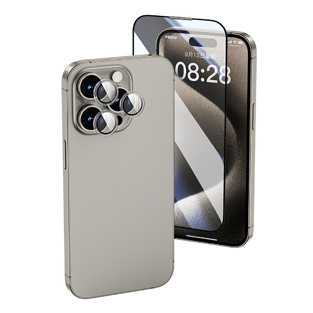 WIWU WI-ip002 2 in 1 Protector sets for ip16 Pro Max Transparent