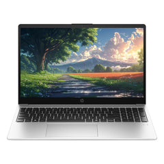 جهاز الكمبيوتر المحمول HP 250R G10 مقاس 15.6 بوصة بدقة FHD، Core 7 150U، ذاكرة وصول عشوائي DDR4 سعة 8 جيجابايت، ومحرك أقراص صلبة NVMe SSD سعة 512 جيجابايت، ونظام تشغيل DOS، بلون فضي تيربو، ضمان لمدة عام - لابتوب