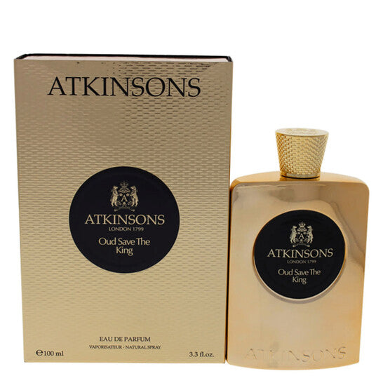 Atkinsons Mens Oud Save The King EDP Spray 3.4