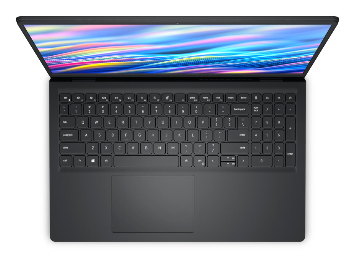 Dell 15 DC15250/Core i7-1355U/شاشة لمس 15.6 بوصة (1920x1080) /16 جيجابايت رام/ 512 جيجابايت NVME SSD/ ويندوز 11 هوم/ضمان سنة واحدة/لون أسود كربوني
