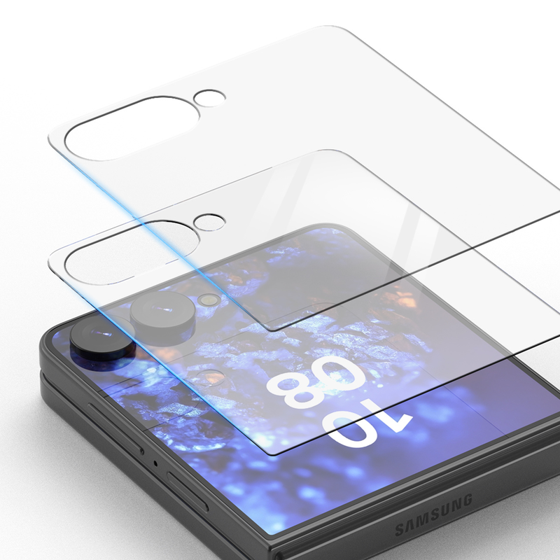 Araree Core Glass 2Pcs Screen Protector For Z Flip 8-Clear