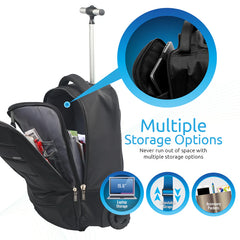 Promate Premium High Volume, Heavy Duty, Multi-purpose Trolley Bag