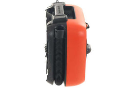 Black & Decker 12v 160 psi portable electric air inflator compressor for bike cars inflatables and sports balls orange/black