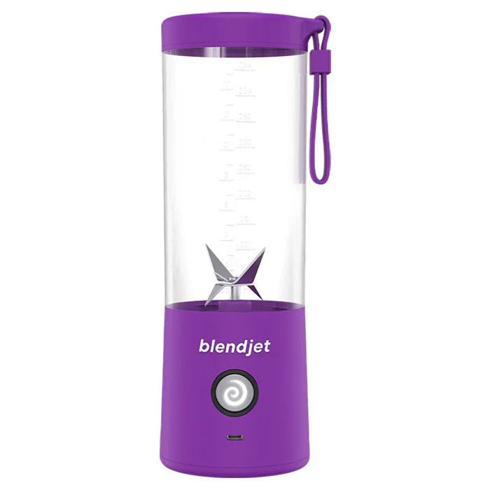 Blendjet V2 Portable Blender 16oz, Smoothie Maker, Fruit Blender, BPA-Free, 475ml, 200W, Sports Bottle, USB-C Rechargeable - Purple