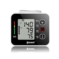 XPower BP3 W02 Wrist Blood Pressure Monitor Set White-4895246613604