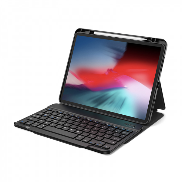 WIWU Protective Keyboard Case  for ipad 2024 Air 11"/10.9&11" universal (Arabic+English) Black