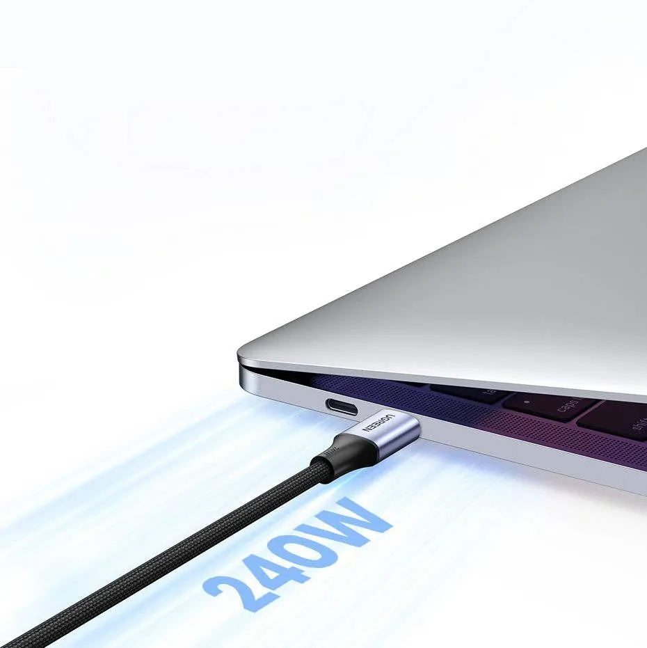 UGREEN USB-C to USB-C 5A/240W Braided Cable-1M